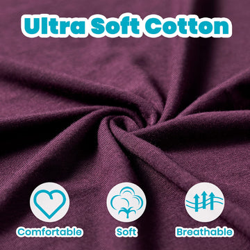 Newborn Baby Knotted Gown, Super Soft Silky Infant Long Sleeve Sleeper For Baby Girl And Boy Sleeping Bag With Mittens And Hat &