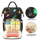 Xunteny Dinosaur Baby Diaper Bag Backpack For Girls Boys, Waterproof Large Maternity Nappy Bags For Mom