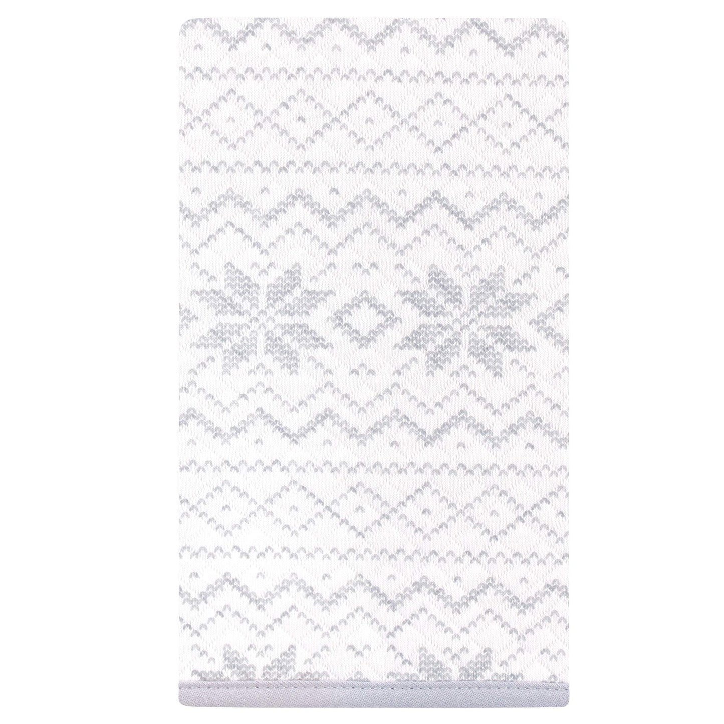 Hudson Baby Unisex Baby Quilted Burp Cloths, Winter Forest, One Size