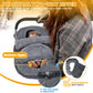 Ivywind Winter Baby Car Seat Cover, Warm Carseat Cover With Removable Zipper For Baby Boys & Girls, Waterproof Car Seat Covers,
