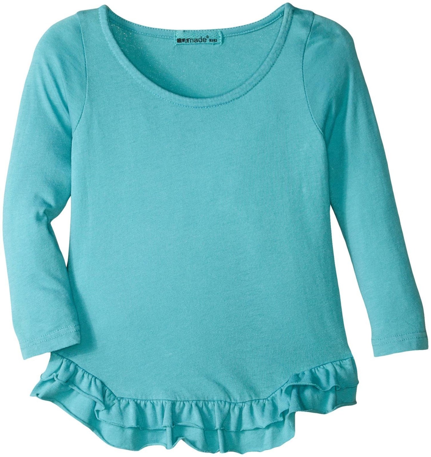 Lamade Baby Girls' Updated Nola Top, Blue Lagoon, 12-18 Months