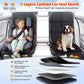 Gimars Car Seat Protector, 2 Pack, Waterproof 600D Fabric Carseat Protector Car Seat Cover For Child Car Seat With Nonslip Backi