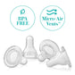 Evenflo 4 Pack Classic Silicone Nipple, Slow Flow