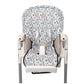Nuby Baby High Chair Cover - Protects From Spills And Crumbs - Water Resistant For Easy Cleanup - Brush Strokes Print