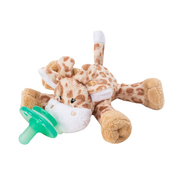 Nookums Paci-Plushies Shakies - Pacifier Holder - Adapts To Name Brand Pacifiers, Suitable For All Ages, Plush Toy Includes Deta
