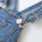 Kidscool Space Baby Boy Girl Jean Shorts,Toddler Denim Cute Summer Shortalls,Blue,12-18 Months