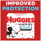 Huggies Snug & Dry Disposable Baby Diapers, Size 2, 180 Count