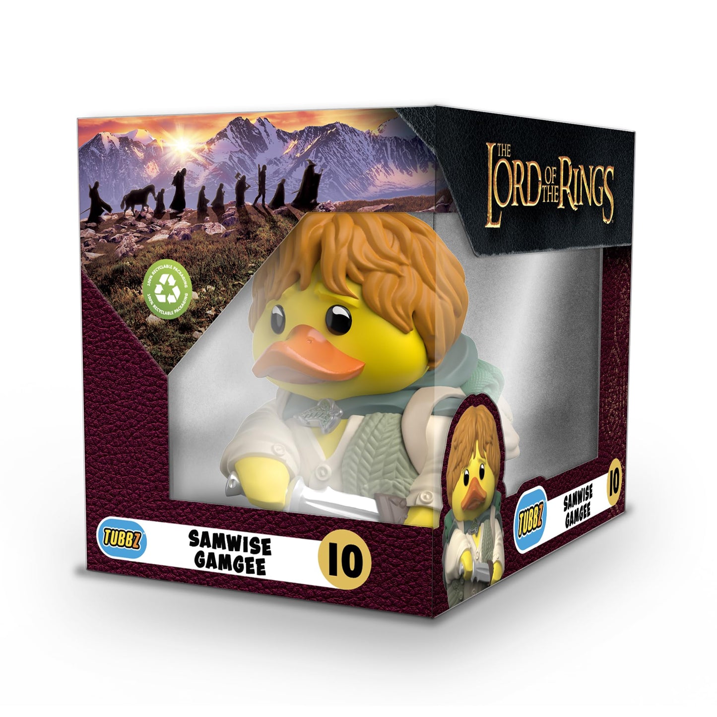 TUBBZ Boxed Edition: Lord of The Rings - Samwise Gamgee Cosplaying Rubber Duck Vinyl Figure