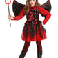 Fun Costumes Sparkling Devil Girl'S Costume Dress Medium