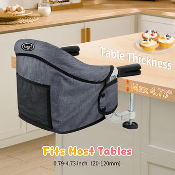 Hook On High Chair: High Chair For Babies And Toddlers 6-36 Months, Portable And Foldable High Chair For Home And Travel, Baby F