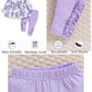 Baby Girl Clothes 12-18 Month Girl Clothes Toddler Girl Outfits Fall Cute Ruffle Honeybee Pants Set Infant Winter Clothes For Li