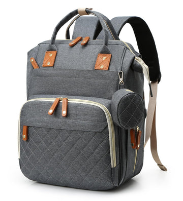 GLIXAVIA Diaper Bag Backpack with Changing Pad - Large Capacity, 16 Pockets, USB Port, Waterproof Travel Backpack for Mom & Dad 