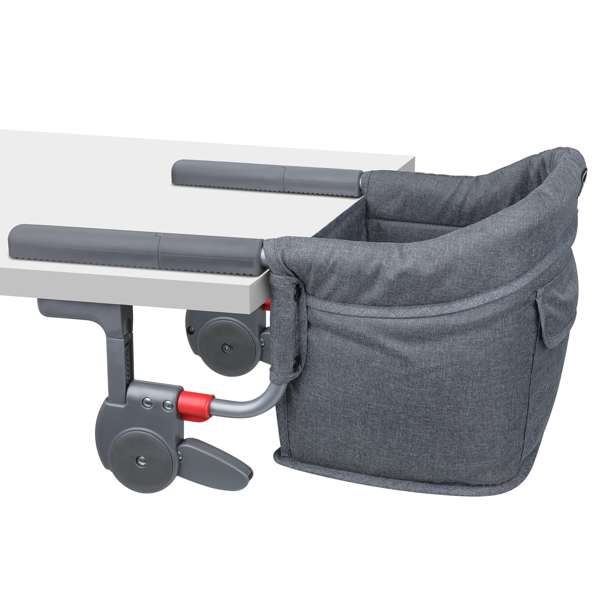Hook On High Chair: Portable Fast Table Chair With Storage Bag, Clip On High Chairs For Babies And Toddlers, Foldable Baby Feedi