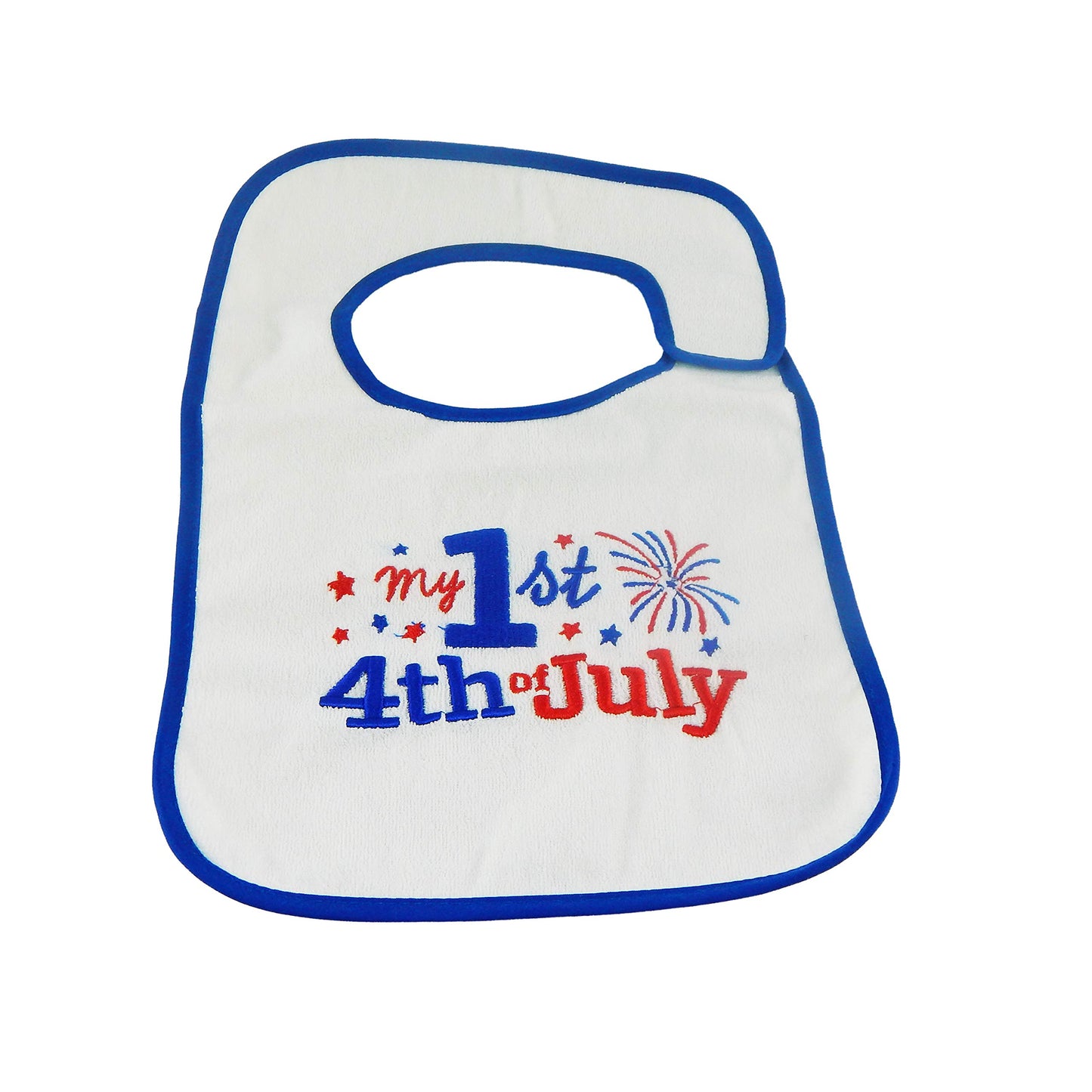 Hello Baby Wonder Baby'S First Mother'S Day, Memorial Day, Father'S Day, July 4Th Bib Set - 4Pk