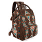 Wrangler Callie Diaper Bag Backpack with Stroller Straps Multifunction Baby Travel Bag WG2204-9110CF