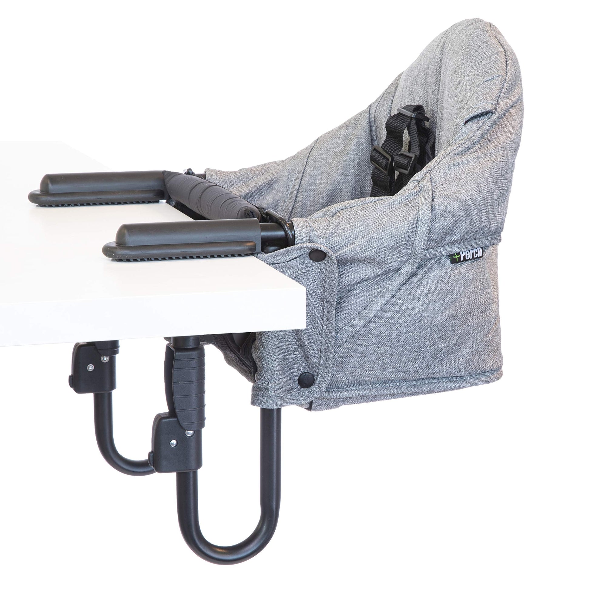 Guzzie+Guss Portable Clip on High Chair for Baby Seat - Folding and Easy Setup for Travel, Home, Restaurants, Picnics - Machine 