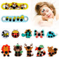 12 pcs Stick-on Fever Indicator Forehead Fever Kids Cartoon Stickers Temperature Fever Patch