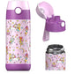Jarlson    Kids Water Bottle - Mali - Insulated Stainless Steel Water Bottle With Chug Lid - Thermos - Girls/Boys (Princess  'Mo