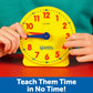 Learning Resources Big Time Student Clock, Teaching & Demonstration Clock, Develops Time and Early Math Skills, Ages 5+, Clock f