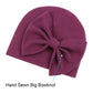 Newborn Baby Girl Hat Cotton Baby Bow Beanie Preemie Hats Spring Infant Hats For Girls 0-12 Months (Skin Pink+Deep Purple+White,