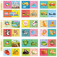 teytoy My First Soft Book, Nontoxic Fabric Baby Cloth Activity Crinkle Soft Books for Infants Boys and Girls Early Educational T
