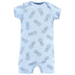 Hudson Baby Girls Unisex Cotton Rompers, Vacay, 6-9 Months, Vacay, 6-9 Months Us