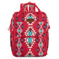 Montana West Wrangler Diaper Bag Backpack Aztec Travel Backpack Purses Western Multi-Function Baby Bags for Mom with Waterproof 