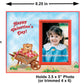 Happy Valentine'S Day Gift For Grandma, Grandpa, Nana, Aunt Or Uncle, 'Lot'S O' Love Valentines' Photo Frame, Tabletop Size 8.