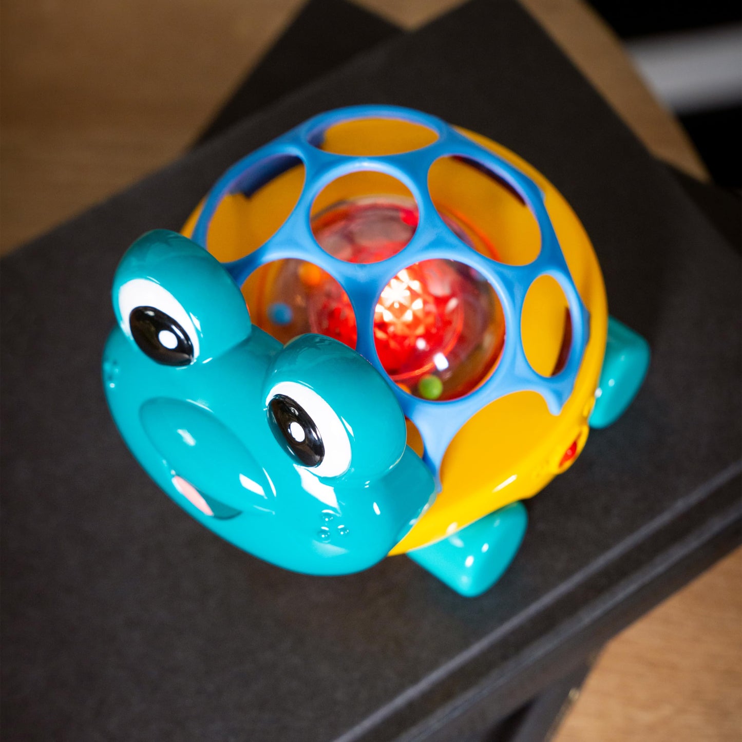 Baby Einstein Curious Car Neptune Oball Toy Car & Rattle, Ages 3 Months and Up