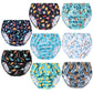 Smulpooti 8 Packs Reusable Plastic Training Pants For Toddlers And Waterproof Diaper Cover For Plastic Pants For Toddlers Boys 1