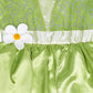 Cotrio Little Girls Green Fairy Tale Princess Tiana Dress Kids Birthday Party Fancy Dresses Halloween Costume Outfits Role Play