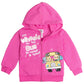 Cocomelon Jj Infant Baby Girls Fleece Zip Up Hoodie Pink 24 Months