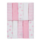 Just Born Boys and Girls Newborn Infant Baby Toddler Soft Bath Baby Washcloth Multi Pack