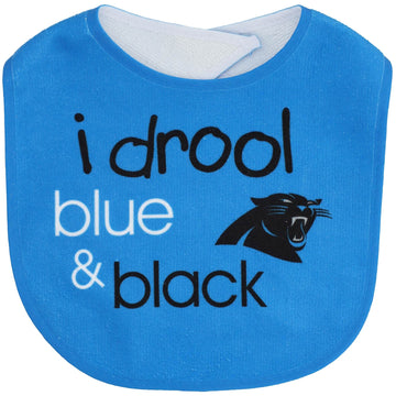 Carolina Panthers Baby Bib All Pro Style I Drool Design