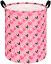 KUNRO Laundry Basket Nursery Hamper Kids Storage Bin Baby Toy Organizer Box Mothers Day Gift Basket for Room Decor