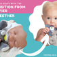 Nookums Paci-Plushies Buddies - Starflower The Unicorn Pacifier Holder - Adapts To Name Brand Pacifiers, Suitable For All Ages,