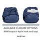 Kanga Care Rumparooz Double Leg Gusset Reusable Cloth Diaper Cover Newborn Aplix Clyde 4-15lbs