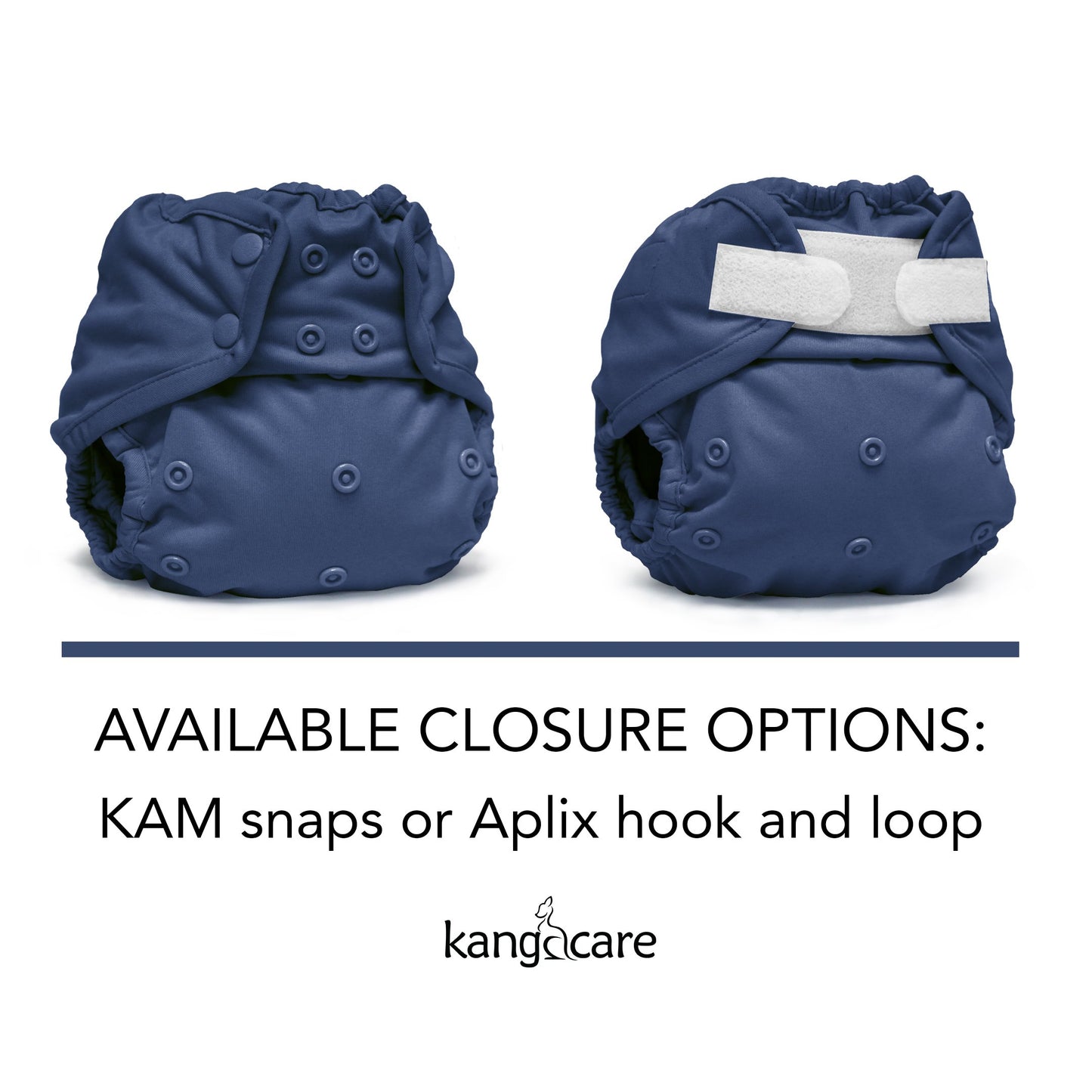 Kanga Care Rumparooz Double Leg Gusset Reusable Cloth Diaper Cover Newborn Aplix Clyde 4-15lbs