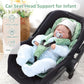 Tanofar Car Seat Head Support Baby - Infant Car Seat Insert For Newborn Girls Boys - Soft Carseat Head Support For Infant - Newb