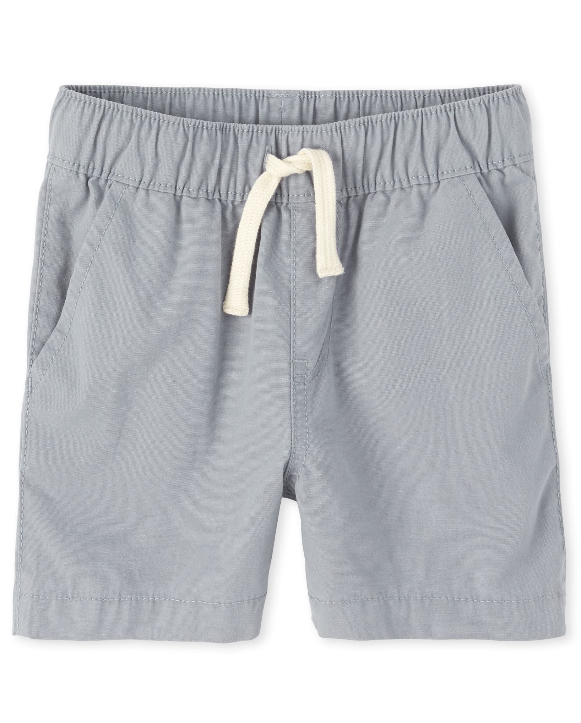 The Children'S Place Baby Boys And Toddler Boys Pull On Jogger Shorts,Fin Gray Single,9-12Mos