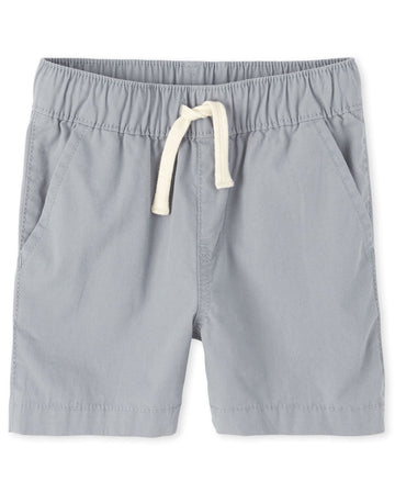 The Children'S Place Baby Boys And Toddler Boys Pull On Jogger Shorts,Fin Gray Single,9-12Mos