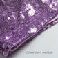 Cilucu Girls Shorts Toddler Sequin Shorts Sparkles On Both Sides Purple 5T