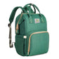 House Of Quirk Baby Diaper Bag Blue Maternity Backpack (Forest Green)