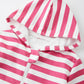 Missshorthair Kids' Hooded Towel Poncho With Zipper | Beach Cover-Up With Pockets | Microfiber Bathrobe For Boys & Girls Zipper-