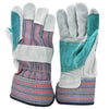 G  F Products G  F 5215L-5 Premium Suede Double Palm  Index Finger Work Gloves With 2  12 Rubberized Safety Cuff, 5 Pair Pack, L