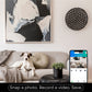 Vivitar Smart Home Security Camera, Indoor Wide Angle Wifi Camera For Home Security With Night Vision, Motion Alerts, 2 Way Comm