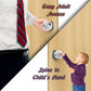 New & Improved - Door knob Baby Safety Cover - 5 Pack - Deter Little Kids from Opening Doors with A Child Proof Door Handle Lock