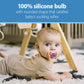 Dr. Brown'S Advantage Glow-In-The-Dark Baby Pacifier, Fully Symmetrical Soother With Soft Silicone Bulb, 0-6M, Bpa Free, Blue Su