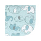 Hudson Baby Unisex Baby Flannel Washcloths, Boy New Elephant 12Pk, One Size