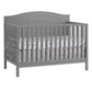 Oxford Baby North Bay 4-In-1 Convertible Baby Crib, Dove Gray, Greenguard Gold Certified